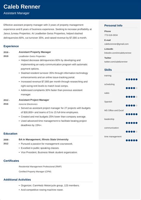 resume manager duties|Assistant Manager Resume (Examples and Tips).